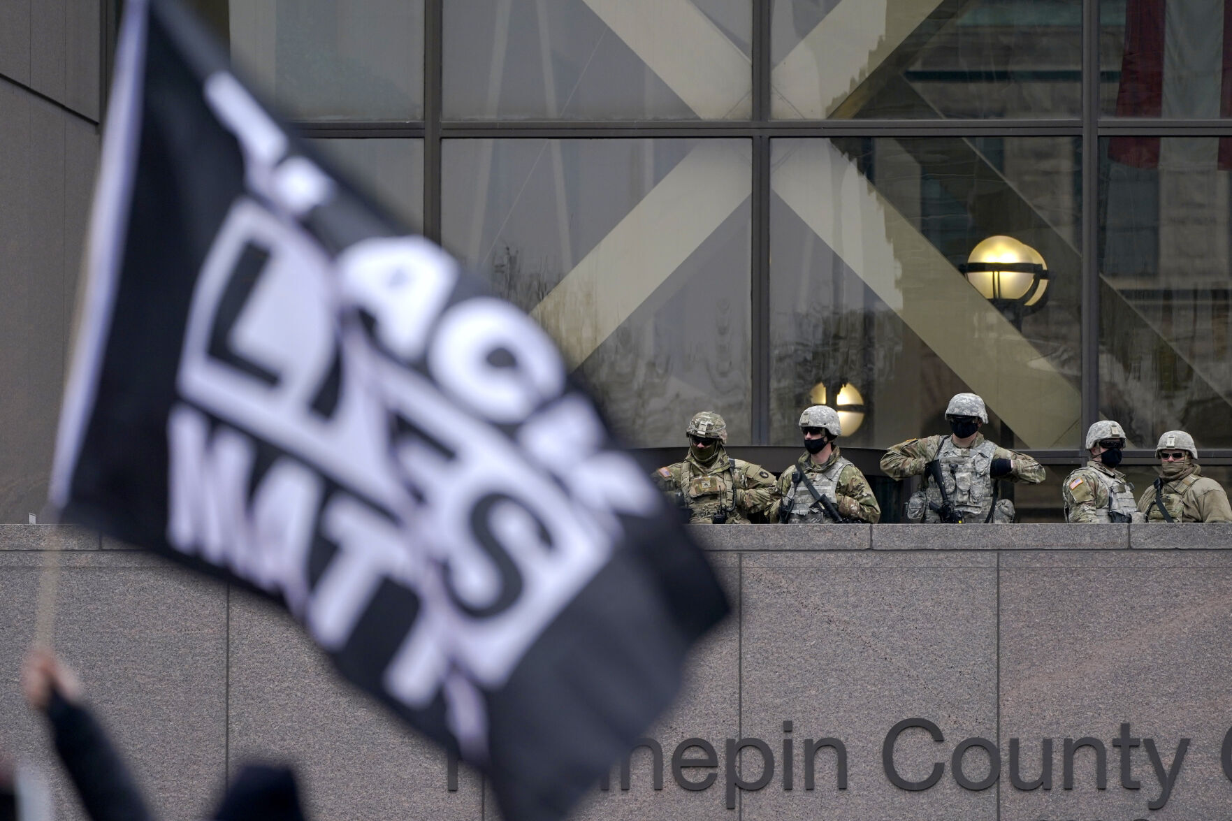 George Floyd Officer Trial Fortified City